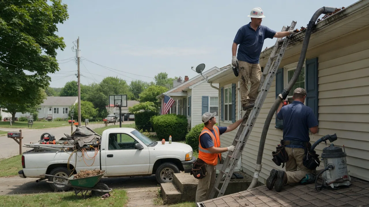 Downspout Installation in Glenview, KY